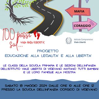 Vigevano: “Cento Passi…sul viale della libertà”