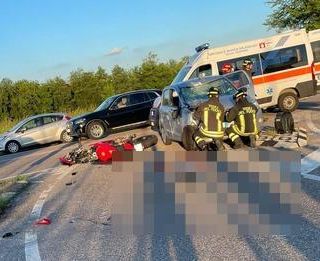 Incidente ad Ossona in via don Minzoni, centauro finisce d’urgenza in ospedale