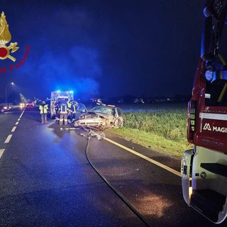 Bosnasco: scontro tra auto sulla statale 10, gravemente ferite tre persone