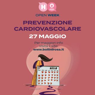 Open Day prevenzione cardiovascolare: il 27 maggio visite e servizi gratuiti negli ospedali bollino rosa di fondazione Onda ETS aderenti all’iniziativa