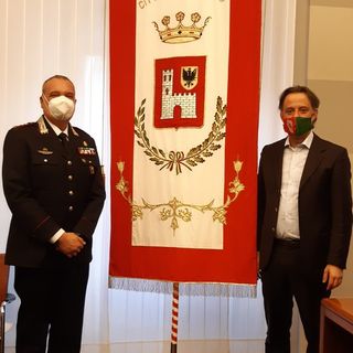 Vigevano: il sindaco Ceffa ha ricevuto in comune il comandante provinciale dei Carabinieri