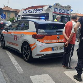 Ciclista investito da un’auto nella frazione magentina di Pontevecchio finisce al pronto soccorso in codice giallo