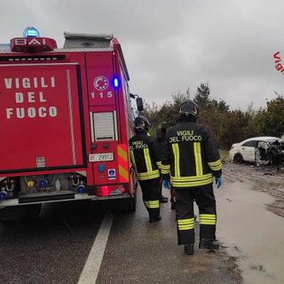 Villanterio: si schianta in auto contro un muretto, grave una ragazza 20enne