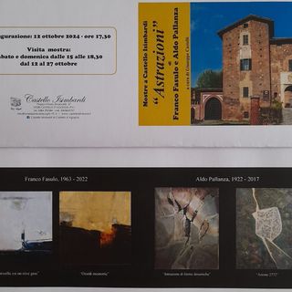 Castello d'Agogna, la mostra &quot;Astrazioni&quot; al Castello Isimbardi
