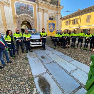 Pieve del Cairo: inaugurato il nuovo pick up della Protezione Civile. Le immagini