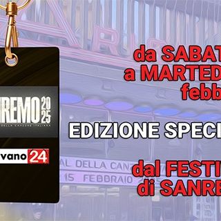 Da sabato 8 a martedì 18 febbraio, Vigevano24 direttamente dal Festival di Sanremo