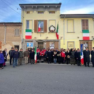 Sartirana: inaugurata la lapide per i caduti di Nassiriya