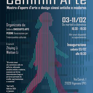 Vigevano: mostra di opere d'arte e design cinesi antiche e moderne, nello spazio artistico di Ondedurto.Arte
