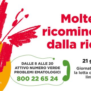 21 giugno: giornata nazionale per la lotta contro leucemie, linfomi e mieloma