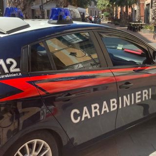 I carabinieri sul posto