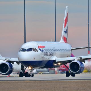 Foto d'archivio di un aereo generica