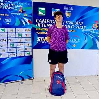 Tennistavolo, campionati italiani quarta categoria: Alessandro Peluso chiude nei primi otto