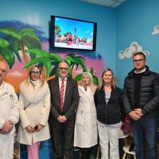 Donazione dell’associazione Mylife Onlus al San Matteo di Pavia: Un'“isola dei pirati” per i piccoli pazienti