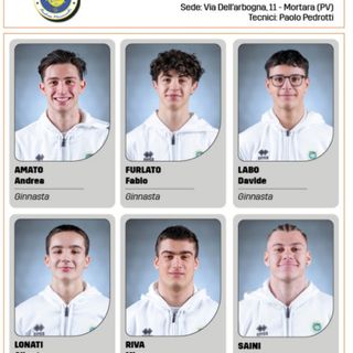 Ginnastica: La Costanza 1884 A.Massucchi riparte dalla serie B