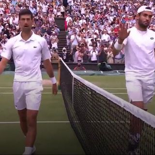 Si ferma in finale la corsa di Berrettini, ma l'erba di Wimbledon è ugualmente un po' azzurra