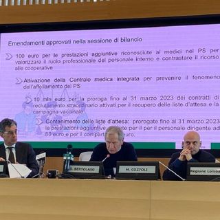 L'assessore regionale Guido Bertolaso ha illustrato le misure del Pirellone in ambito sanitario