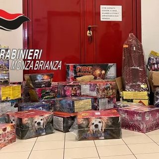 I botti di Capodanno sequestrati dai carabinieri