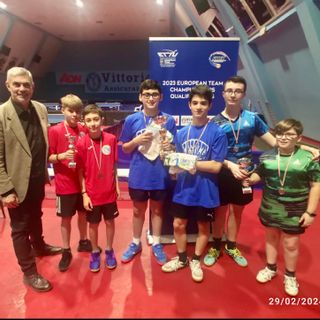 Tennistavolo campionati studenteschi, Gabriel Deleraico trascina la scuola Besozzi sul primo gradino del podio