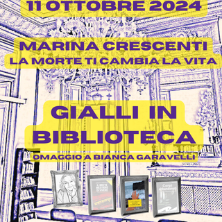 Vigevano, alla Sala Garavelli della biblioteca Mastronardi il romanzo &quot;La morte ti cambia la vita&quot; di Marina Crescenti