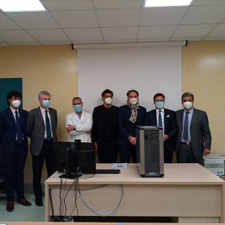 Pavia: la Feel Good di Torino dona un dispositivo per la sanificazione dell'aria all'anestesia e rianimazione del San Matteo