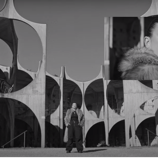 Emma Marrone al cimitero di Busto per il video della canzone con Fabri Fibra