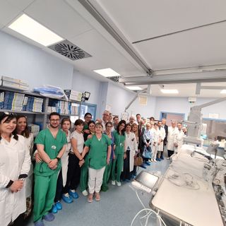 Pavia, il San Matteo rinnova la seconda sala di emodinamica e dedica un nuovo angiografo alla memoria del dottor Luigi Angoli