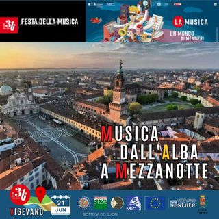 Vigevano partecipa alla XXXI edizione della "Festa della Musica"