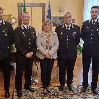 Pavia: presentati in prefettura tre nuovi ufficiali dei carabinieri