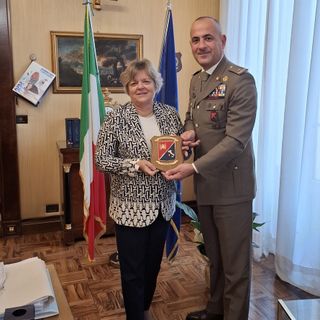 Pavia, in prefettura la visita del generale di brigata Carmine Sepe