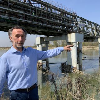 Crisi idrica, livello del Po: ora fino a 45% di portata in meno