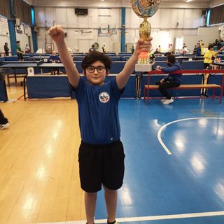 Tennistavolo: Gabriel Deleraico si impone nella categoria “Giovanissimi” al torneo regionale