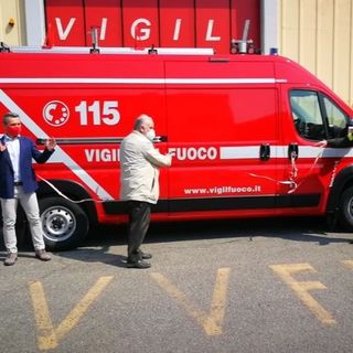Mede: donato un mezzo di soccorso ai Vigili del fuoco
