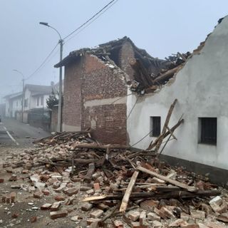 Garlasco: crolla un'abitazione in via San Zeno, strada chiusa e nessun ferito