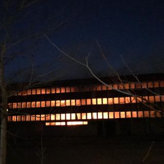 Le fiamme all'ex Siltal