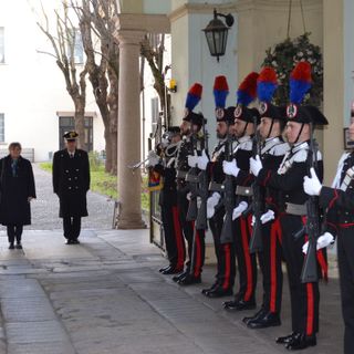 Pavia: il Prefetto De Carlini in visita al comando provinciale dei Carabinieri