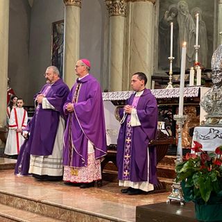(FOTO) Mede: il vescovo Gervasoni ha chiuso l'anno giubilare dedicato a San Marziano