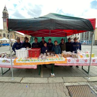 Mede: grande successo in piazza della Repubblica per il &quot;Pane Alpino&quot;