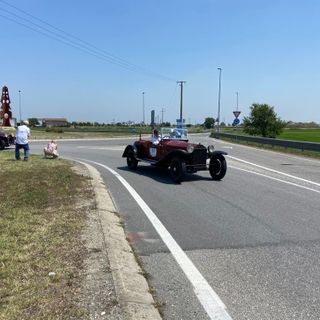 Pieve del Cairo: le immagini del passaggio della Mille Miglia