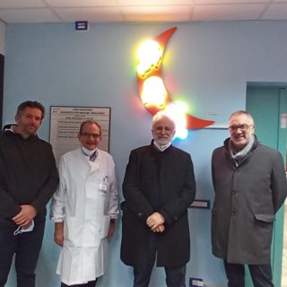 Pavia: 33 opere del maestro Marco Lodola illuminano il San Matteo