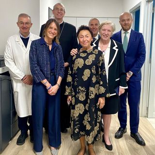 L’incontro del vescovo di Pavia Sanguineti ai dipendenti Maugeri:  “Ricerca, cura, persone: tre parole che inquadrano al meglio la vostra missione”