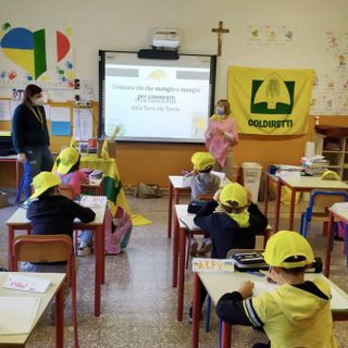Fattorie al Castello Visconteo con Coldiretti e le scuole di Pavia