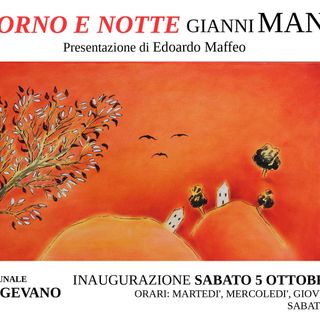 Vigevano, la mostra personale &quot;Gianni Mantovani - Rosso Giorno e Notte&quot;