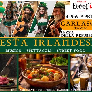 L’unico vero evento irlandese in tour nazionale fa tappa a Garlasco