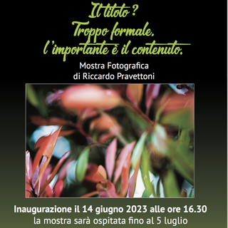 La fotografia di Riccardo Pravettoni protagonista del secondo appuntamento di “Maugeri In Arte”