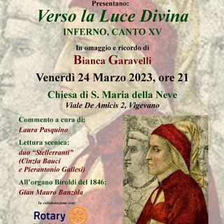 Vigevano: &quot;Dantedì&quot; nel ricordo di Bianca Garavelli