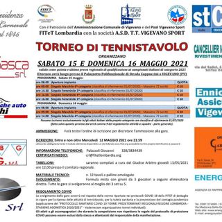 Primo evento post-pandemia al palazzetto di strada Cappuccini. Ad organizzarlo è il Tennistavolo Vigevano Sport