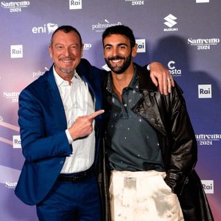 Amadeus pronto per la prima serata insieme a Mengoni: &quot;Andiamo a divertirci, è la cosa più importante&quot;