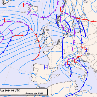 Previsioni meteo per mercoledì 10, giovedì 11, venerdì 12 (aprile)