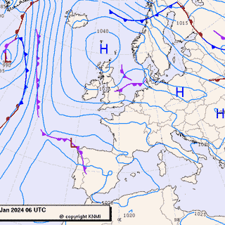 Previsioni meteo per mercoledì 10, giovedì 11, venerdì 12 (gennaio)