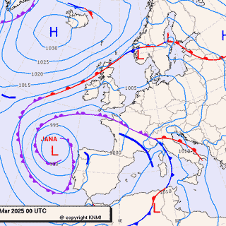 Previsioni meteo per lunedì 10, martedì 11, mercoledì 12 (marzo)